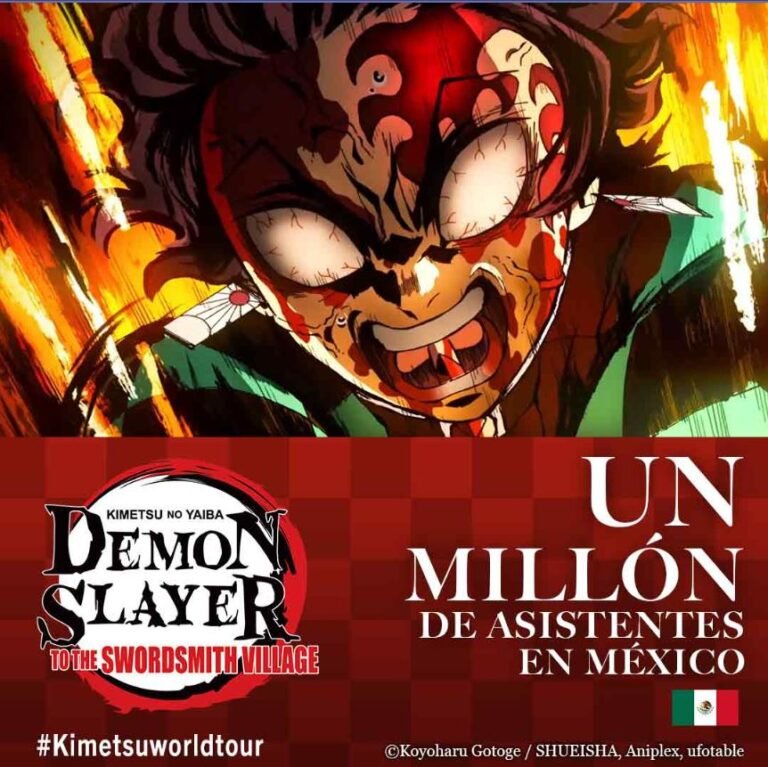 ¡“Demon Slayer: Kimetsu no Yaiba -To the Swordsmith Village-” supera el millón de asistentes y 94 millones en taquilla!