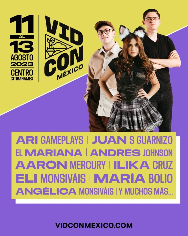 Registrate para los Meet & Greet en Vidcon Mexico 2023