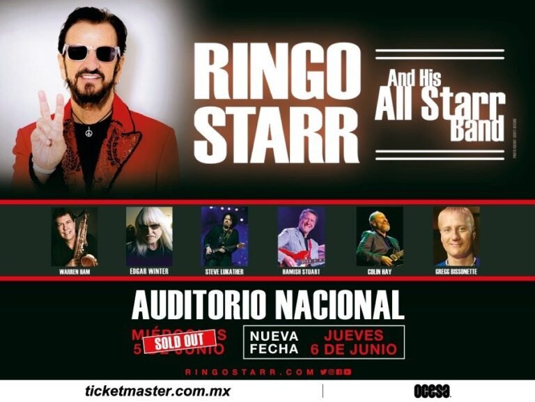 Ringo Starr confirma un segundo concierto en nuestro país