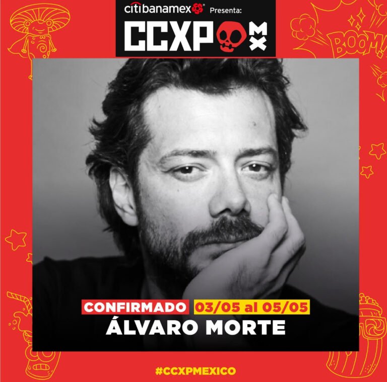 ¡Álvaro Morte tendrá un panel especial en el Thunder Stage de CCXP México!
