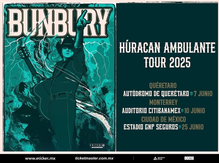 Enrique Bunbury traerá su nueva gira a México