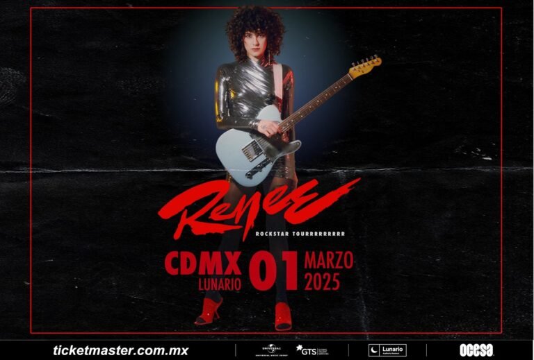 Renee, lista para conquistar la CDMX con lo mejor de su rock pop