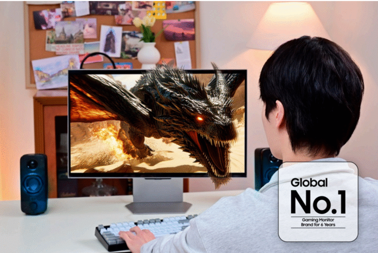 Samsung Electronics ocupa el puesto N.º 1 en el mercado global de monitores para videojuegos por sexto año consecutivo.
