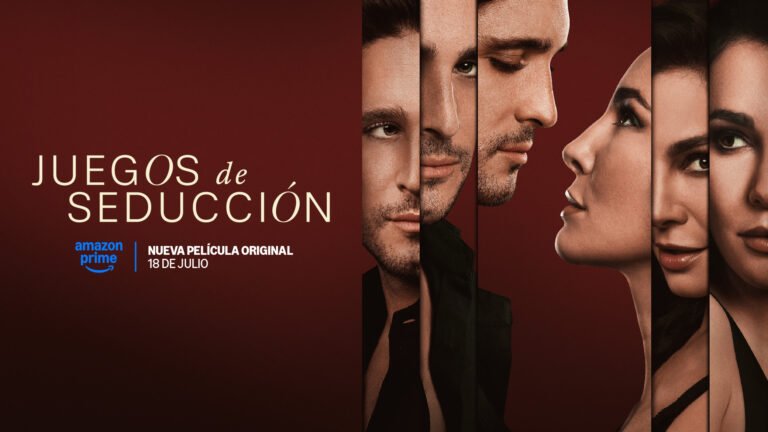 Prime Video lanza el tráiler y el póster oficial de Juegos de Seducción, su nueva película original