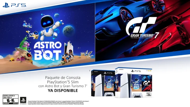 ASTRO BOT y Gran Turismo 7 llegan en un nuevo bundle de PS5