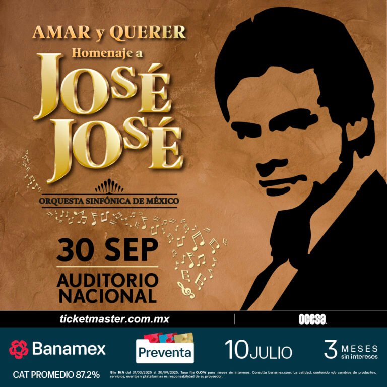 Amar y Querer, Homenaje Sinfónico a José José, «El Príncipe de la Canción»