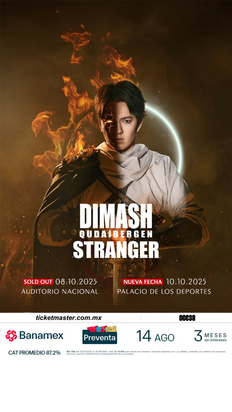 Dimash Qudaibergen, la voz sensacional de Asia Central anuncia una segunda fecha en nuestro país