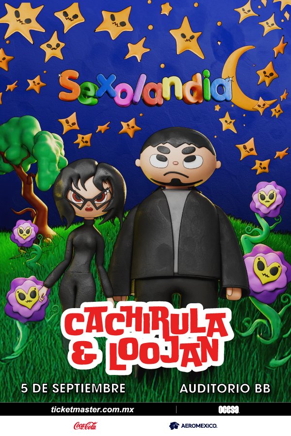 ¡LLEGA EL PERREO INTENSO DE SEXOLANDIA CON CACHIRULA Y LOOJAN AL AUDITORIO BB!