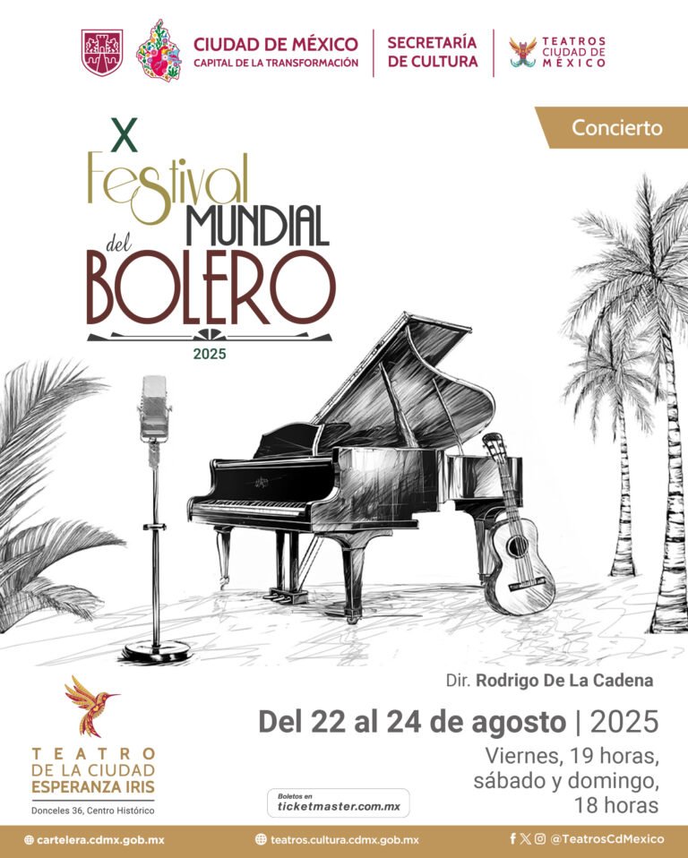 Festival mundial del bolero en la Ciudad de México. | Concierto.