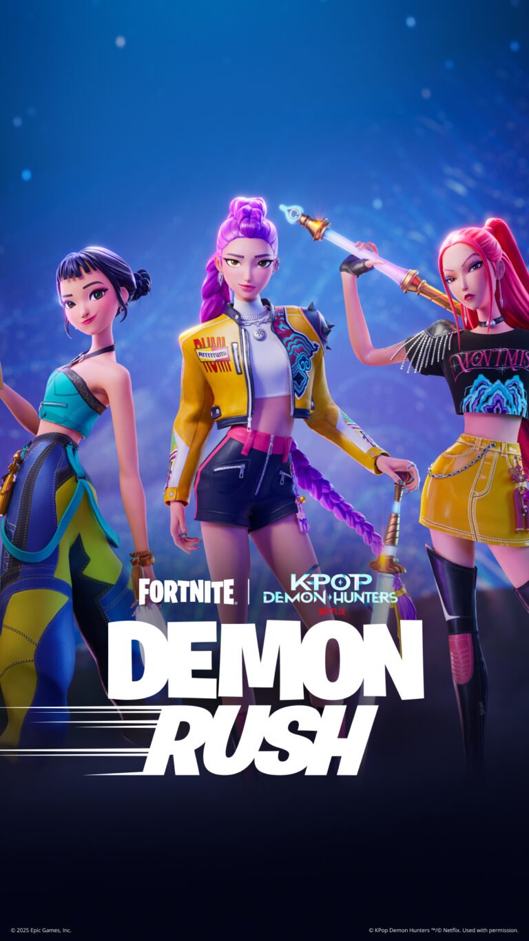 KPop Demon Hunters llega a Fortnite – Disponible el 2 de octubre