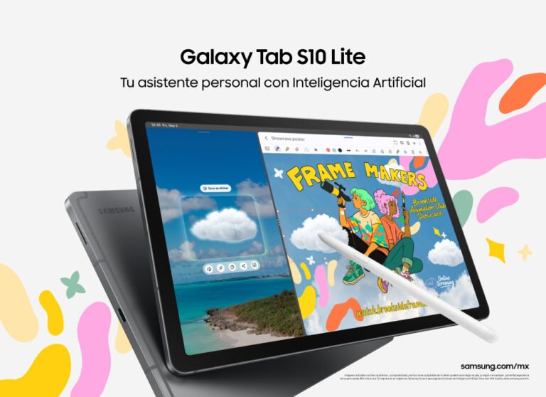 Estudia, crea y organízate con la Galaxy Tab S10 Lite