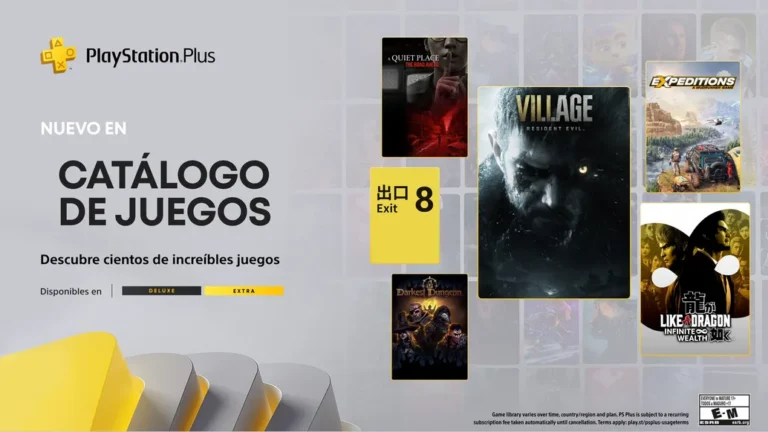 Catálogo de juegos de PlayStation Plus de enero