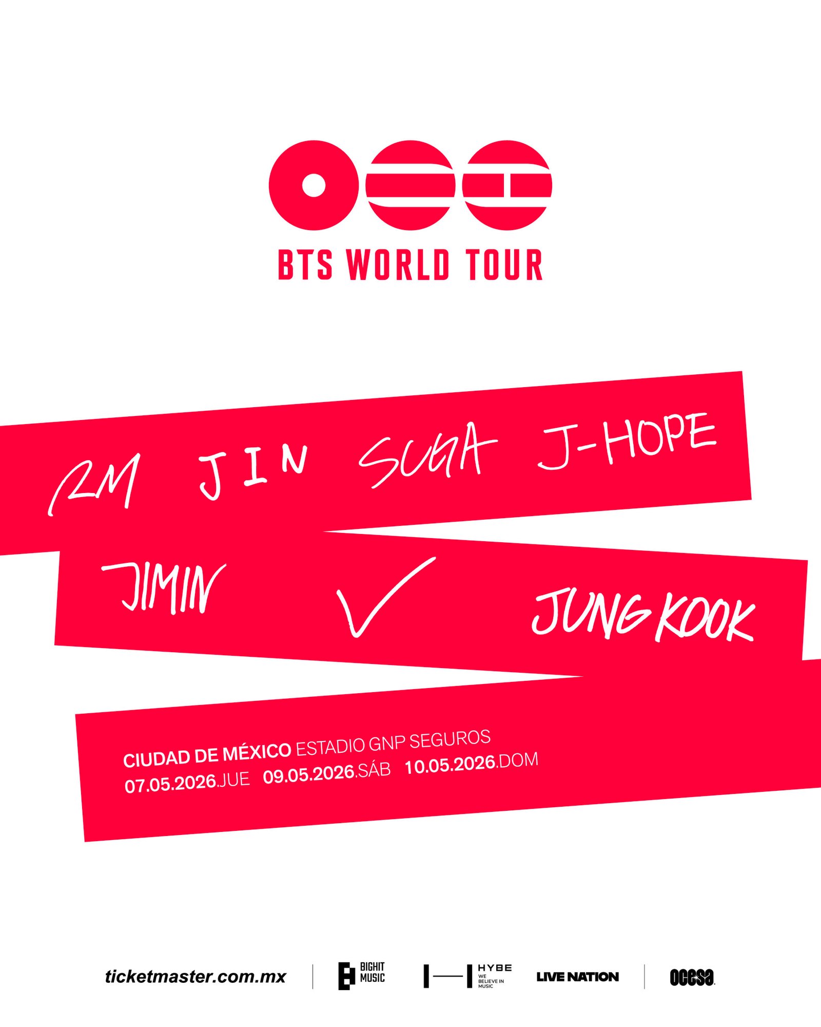 BTS En México 2026