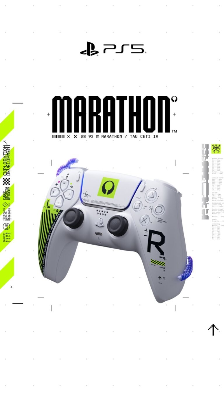 Llega el DualSense Marathon edición limitada, que se lanza el 5 de marzo