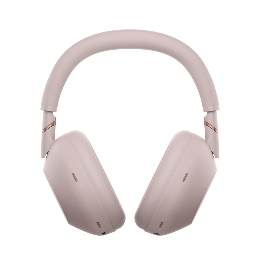 Audífonos Sony WH-1000XM6 en color rosa elegante