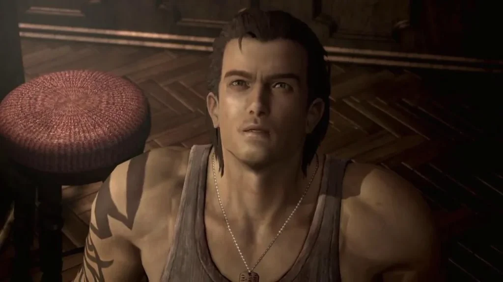 Billy Coen acompañando a Rebecca en Resident Evil 0