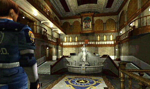 Estación de policía de Raccoon City en Resident Evil 2 1998