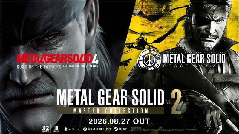 Metal Gear Solid Master Collection Vol 2 incluye MGS4 y Peace Walker en consolas modernas y PC