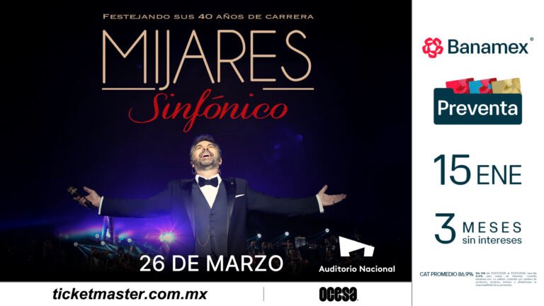 Mijares Sinfonico | Conferencia