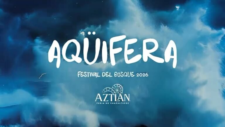 Aqüifera, Festival del Bosque, llega a Aztlán Feria de Chapultepec con una experiencia inmersiva sobre el origen del agua