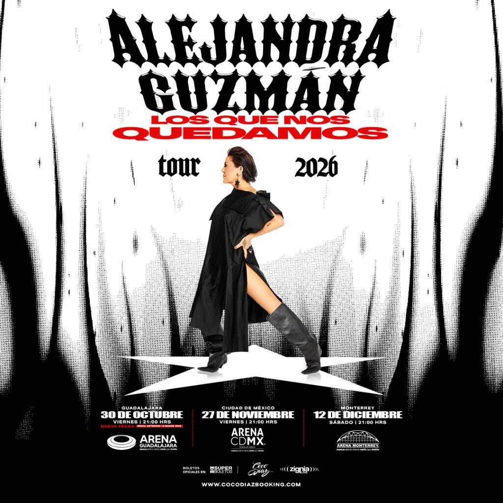 Alejandra Guzmán en concierto Los Que Nos Quedamos Tour 2026