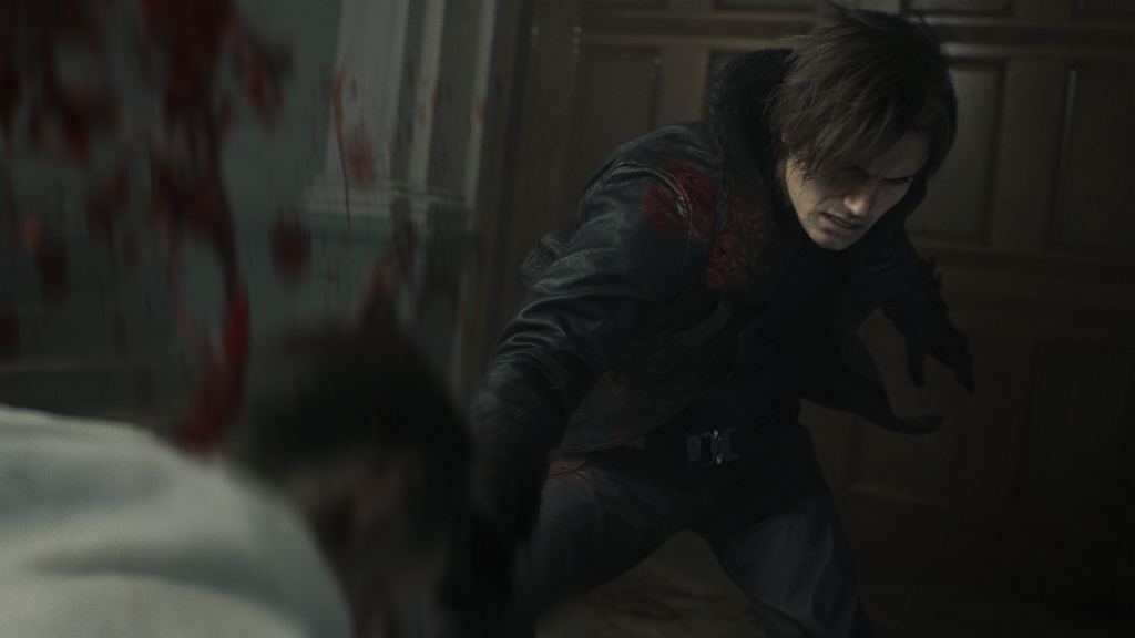 Leon en Resident Evil Requiem enfrentando nueva amenaza