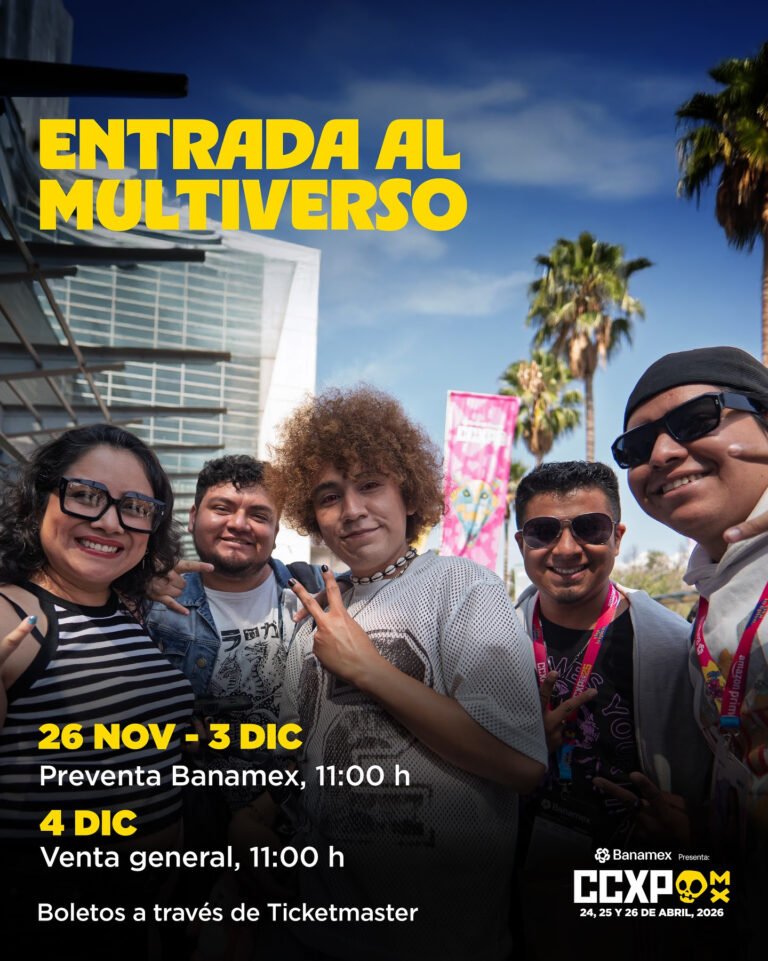 ¡ARRANCA LA MISIÓN CON LA PREVENTA BANAMEX PARA CCXPMX26!