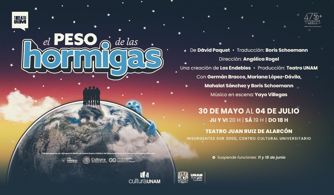 El peso de las hormigas | Teatro