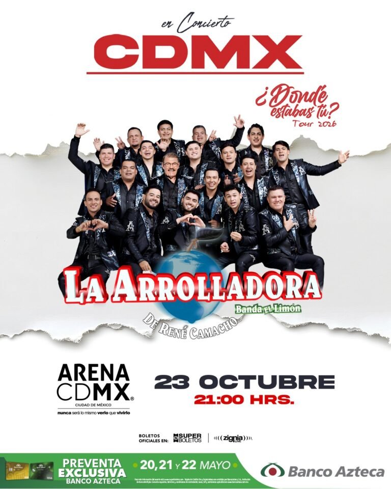 La Arrolladora Banda El Limón de René Camacho | Conferencia