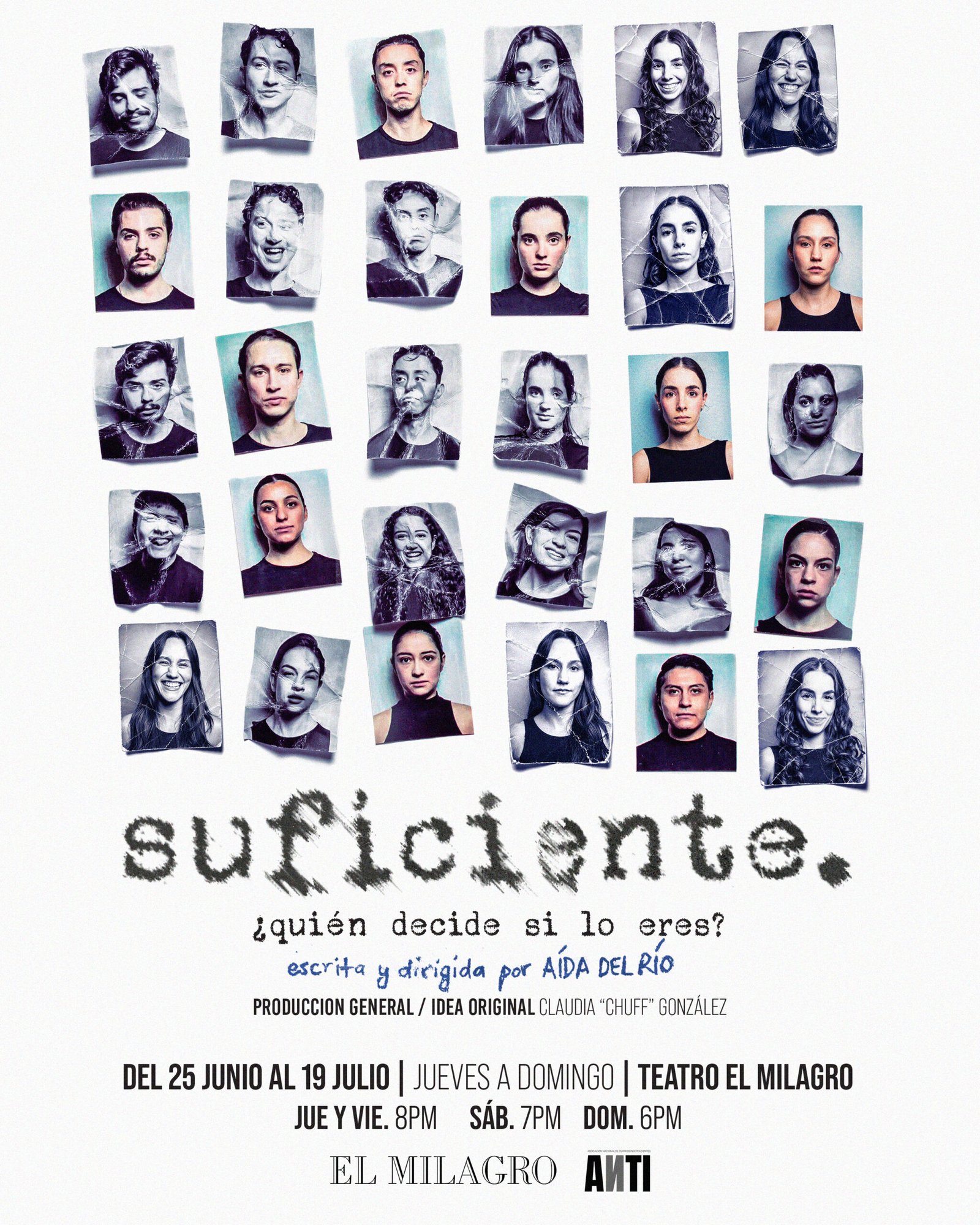 “Suficiente”: La obra que mezcla el futuro con la salud mental de los jóvenes llega al Teatro El Milagro