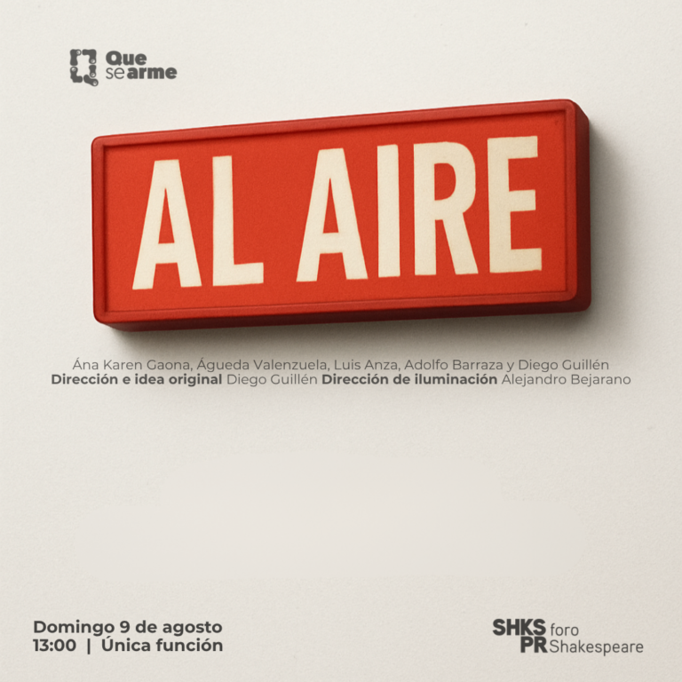 Llega al Foro Shakespeare “El Encuentro”