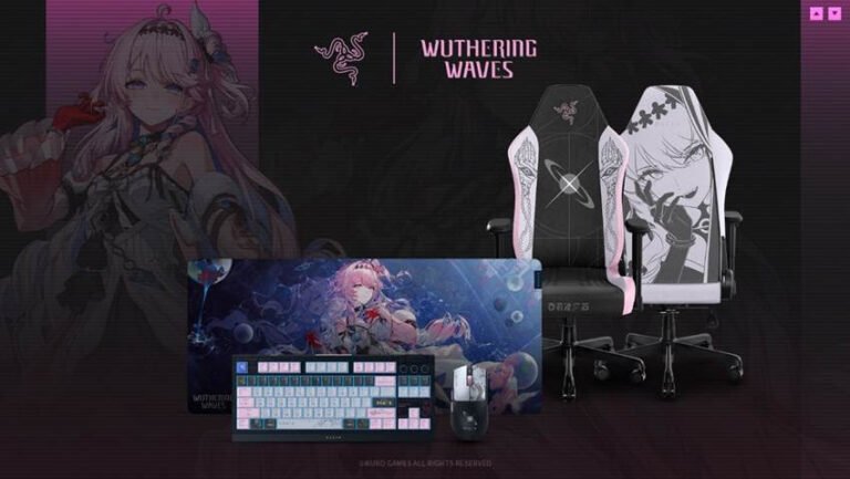 ¡Lleva la resonancia a tu setup! Razer anuncia la nueva colección inspirada en Wuthering Waves
