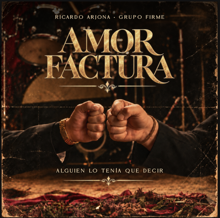 “AMOR FACTURA”: Arjona y Grupo Firme mezclan bolero norteño y regional mexicano
