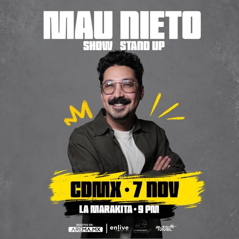 Mau Nieto prepara una noche de risas en La Marakita: fecha y precios