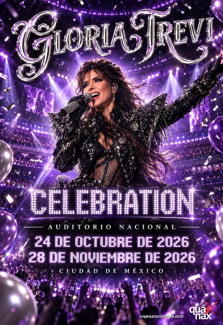 Gloria Trevi conquista Centroamérica y reúne a más de 30 mil fans en Costa Rica